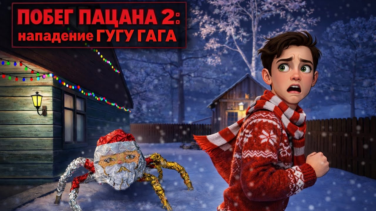 Побег Пацана 2: Нападение Гугу Гага! Новая Секретная Концовка! Schoolboy Escape 2 Gugu Gaga