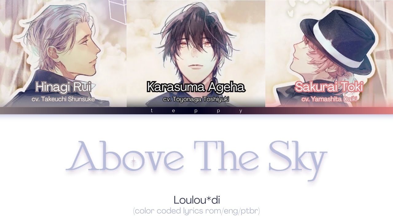 Loulou*di - Above The Sky (rom/eng/ptbr color coded lyrics)