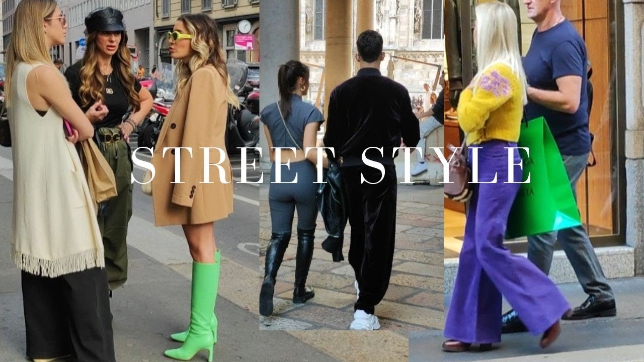 STREET Style from MILAN🇮🇹 Fall Trends🍁 Street Fashion #whatarepeoplewearing #vogueitalia