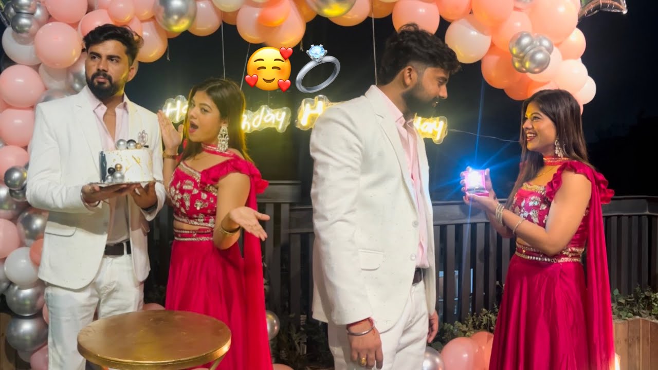 Sana ने diya birthday surprise 🥰❤️Somesg को दिया 1 lakh का gift 😱💍| Somesh Brijwasi |
