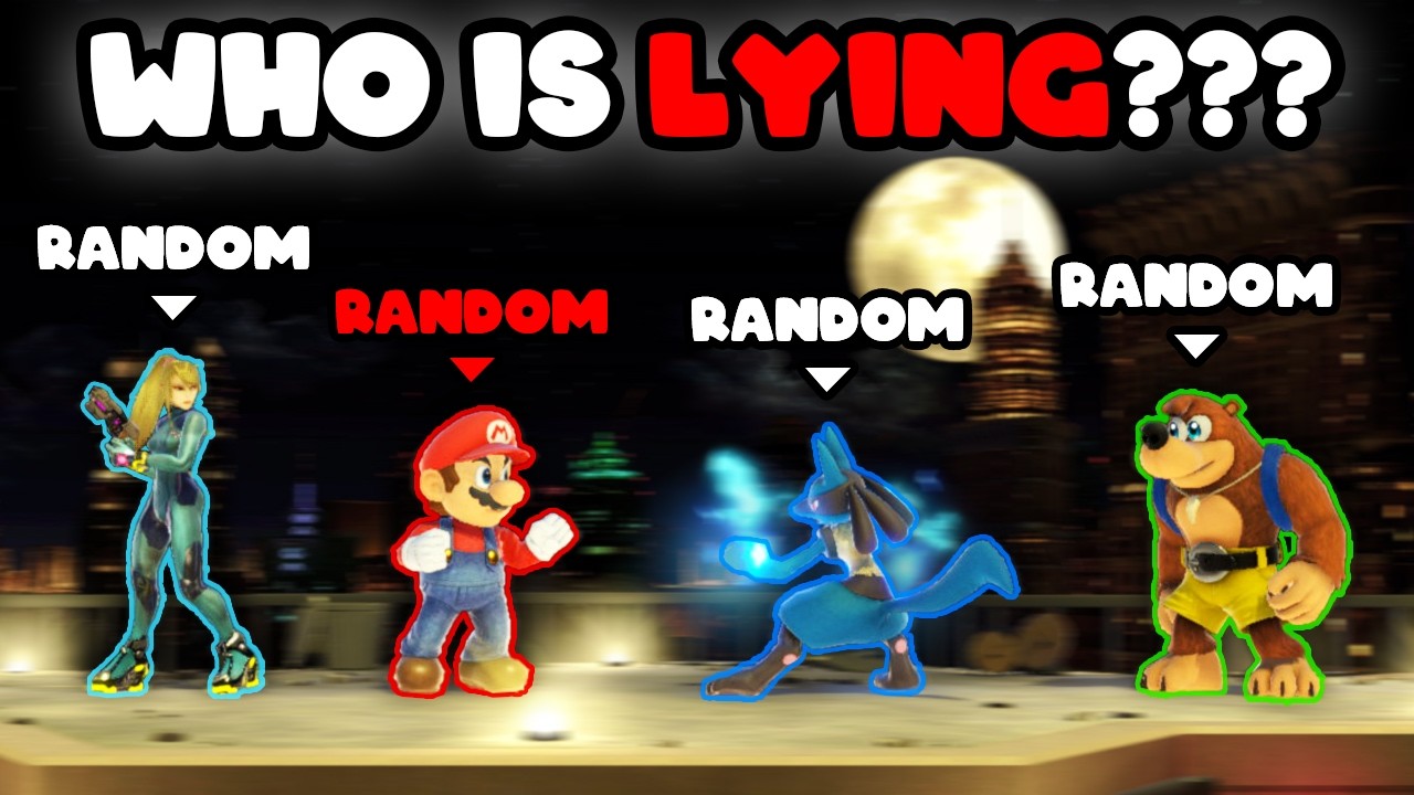 WHO picked their character???