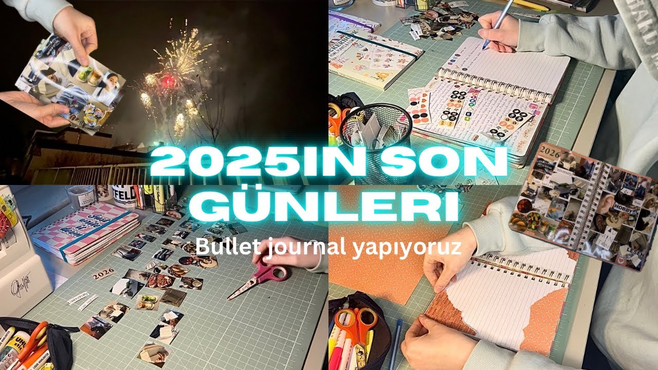2025'in son günleri-Bullet Journal yapıyoruz 