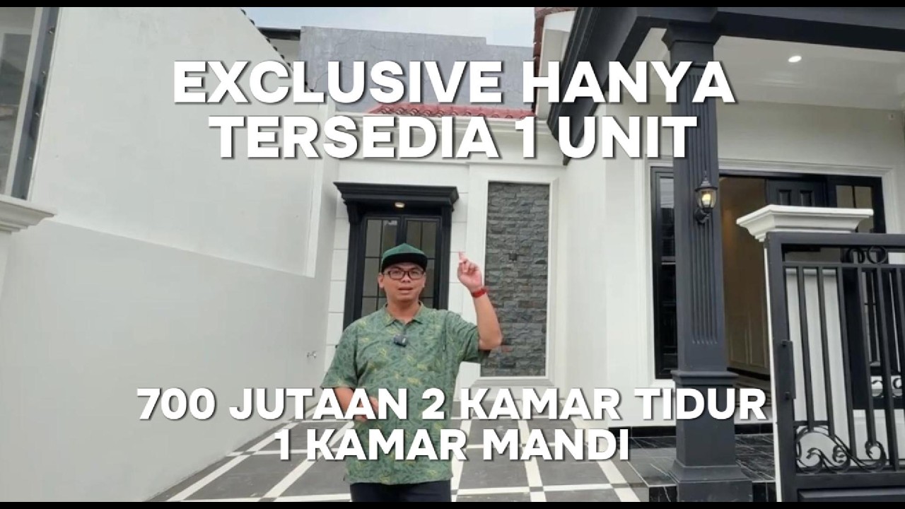 EXCLUSIVE HANYA 1 UNIT 700 JUTAAN DI KOTA DEPOK