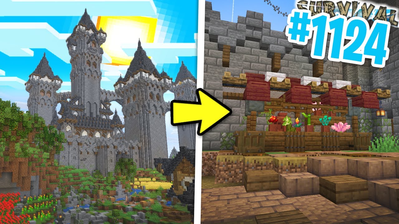 NUOVA BUILD dentro al CASTELLO - Minecraft ITA SURVIVAL 