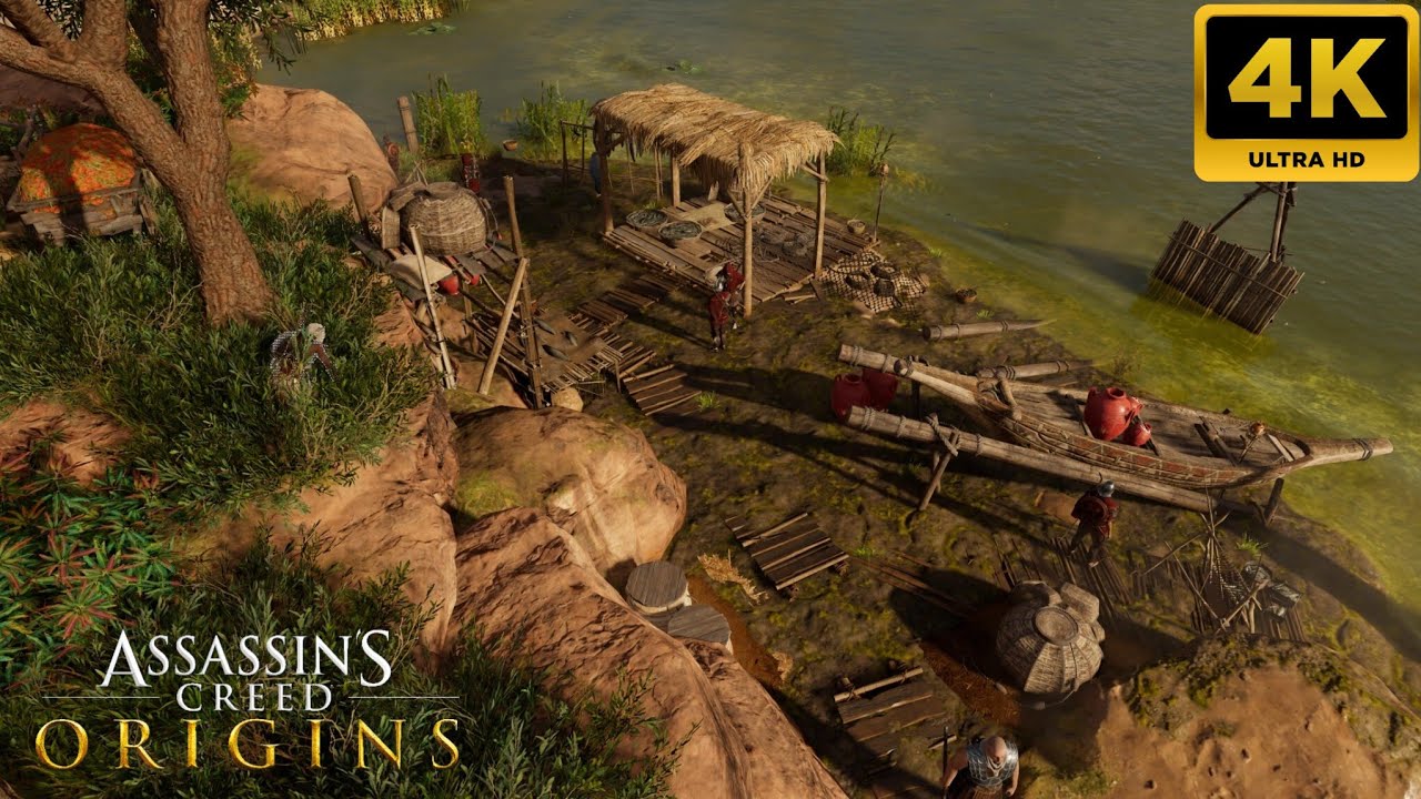Assassin's Creed: Origins - Way of the Gabiniani - 4K 60FPS Gameplay 40