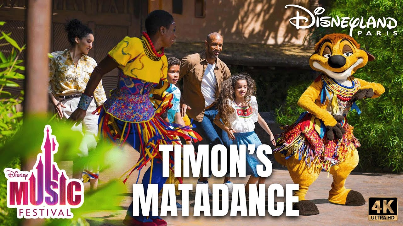 TIMON'S MATADANCE - LA MATADANCE DE TIMON | DISNEY MUSIC FESTIVAL A DISNEYLAND PARIS !