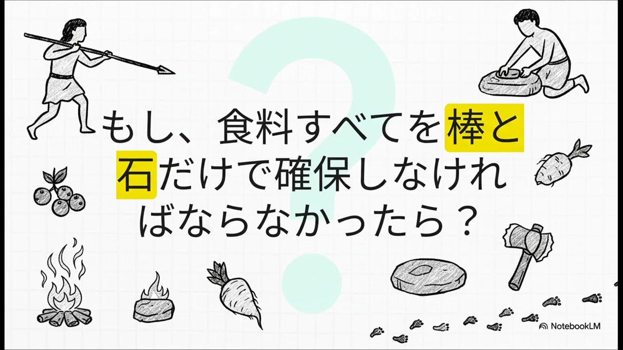 vol 024：新石器時代の道具革命：木石農具