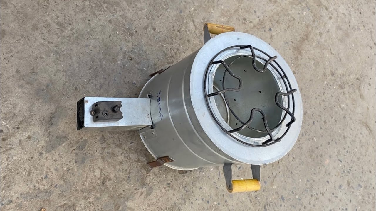 How to make smokeless wood stove-Amazing making process of stove|