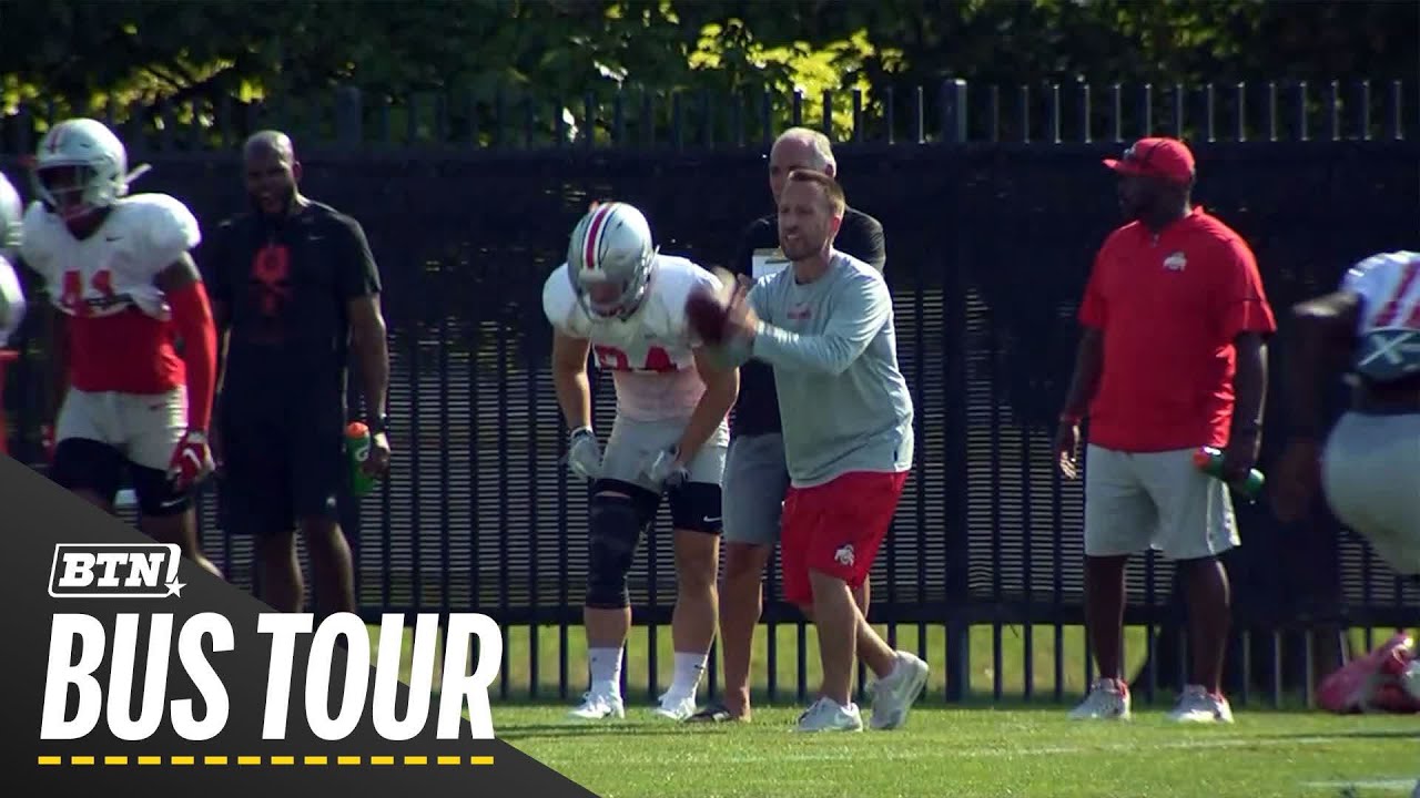 Mic'd Up: Ohio State Co-DC Jeff Hafley | 2019 BTN Bus Tour | B1G Football
