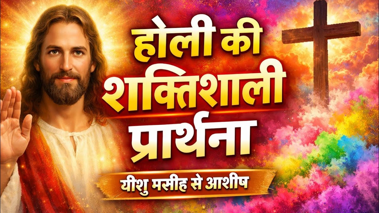 होली के दिन की सबसे शक्तिशाली प्रार्थना | यीशु मसीह से विशेष आशीष 🙏🔥