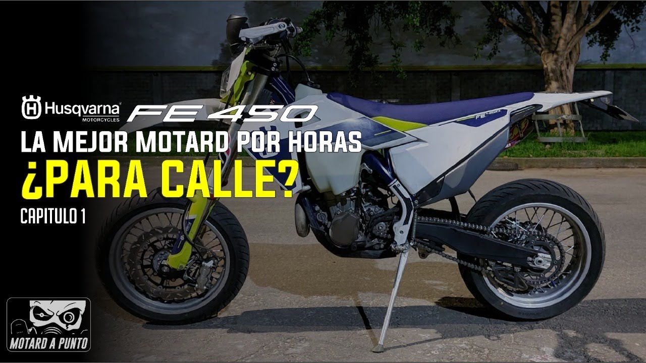MOTARD A PUNTO CAP 1: HUSQVARNA FE450 | SUPERMOTO | ENDURO | RIWAR SM