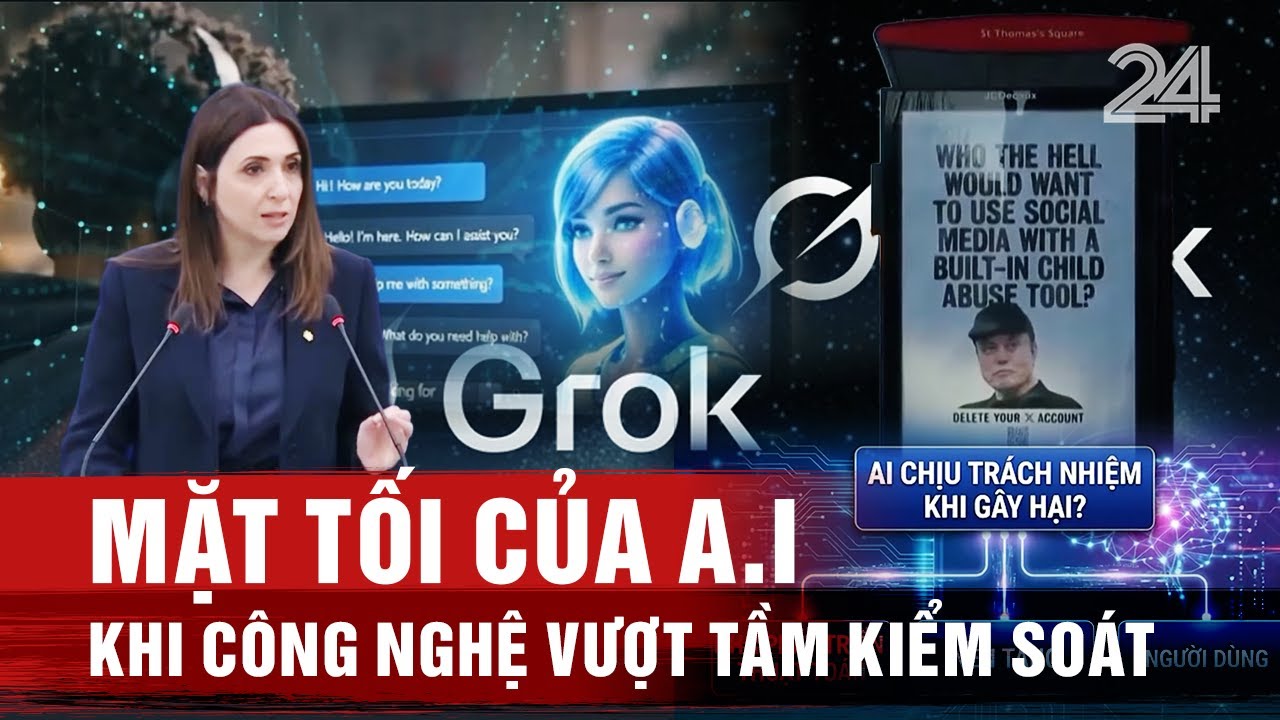 Mặt tối của A.I: Khi công nghệ vượt tầm kiểm soát | VTV24