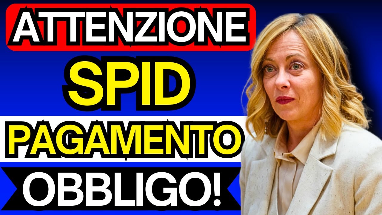 ALLARME POSTE ITALIANE ❗️ SPID a pagamento dal primo gennaio: milioni di utenti coinvolti
