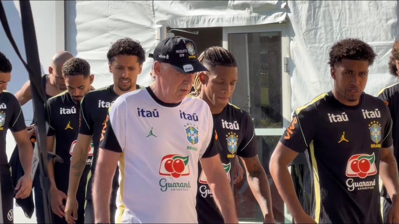 1&ordm; TREINO DA SELE&Ccedil;&Atilde;O NO ANO! ANCELOTTI ABRE ATIVIDADE E REVELA ESTRAT&Eacute;GIAS! CARAS NOVAS SE DESTACAM!
