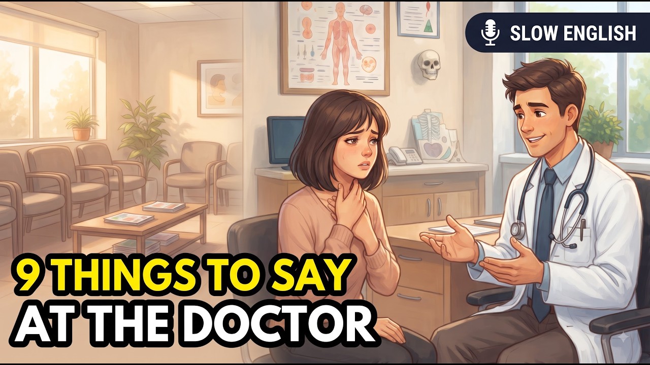 Daily English Conversation at the Doctor | Real Life English Speaking Practice