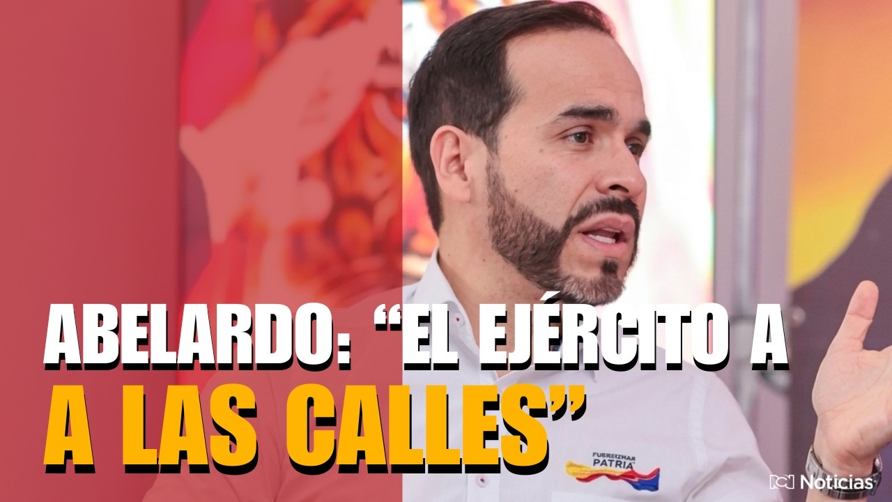 &ldquo;Voy a sacar el Ej&eacute;rcito a las calles&rdquo;: De la Espriella lanza duras propuestas en Noticias RCN
