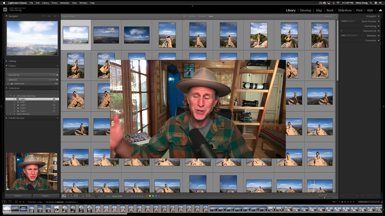 Lightroom Photoshoot Workflow by Chris Orwig