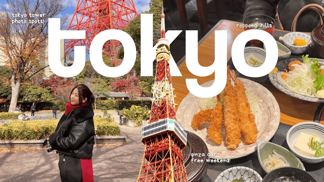 JAPAN VLOG 🍤 6 days in tokyo, ginza & roppongi shopping, tokyo tower, and more!
