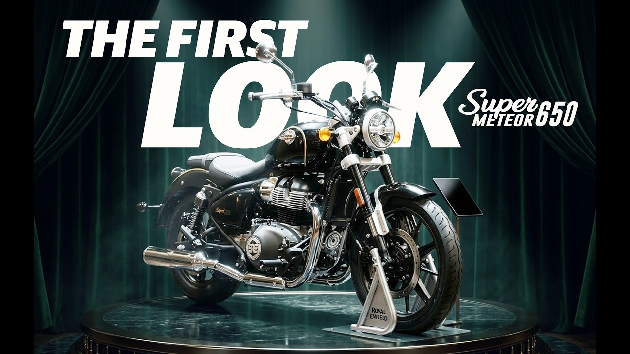 Royal Enfield Super Meteor разгромлен на Eicma 2022