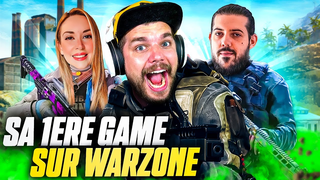 UNE FILLE REJOINT La SQUAD sur WARZONE !