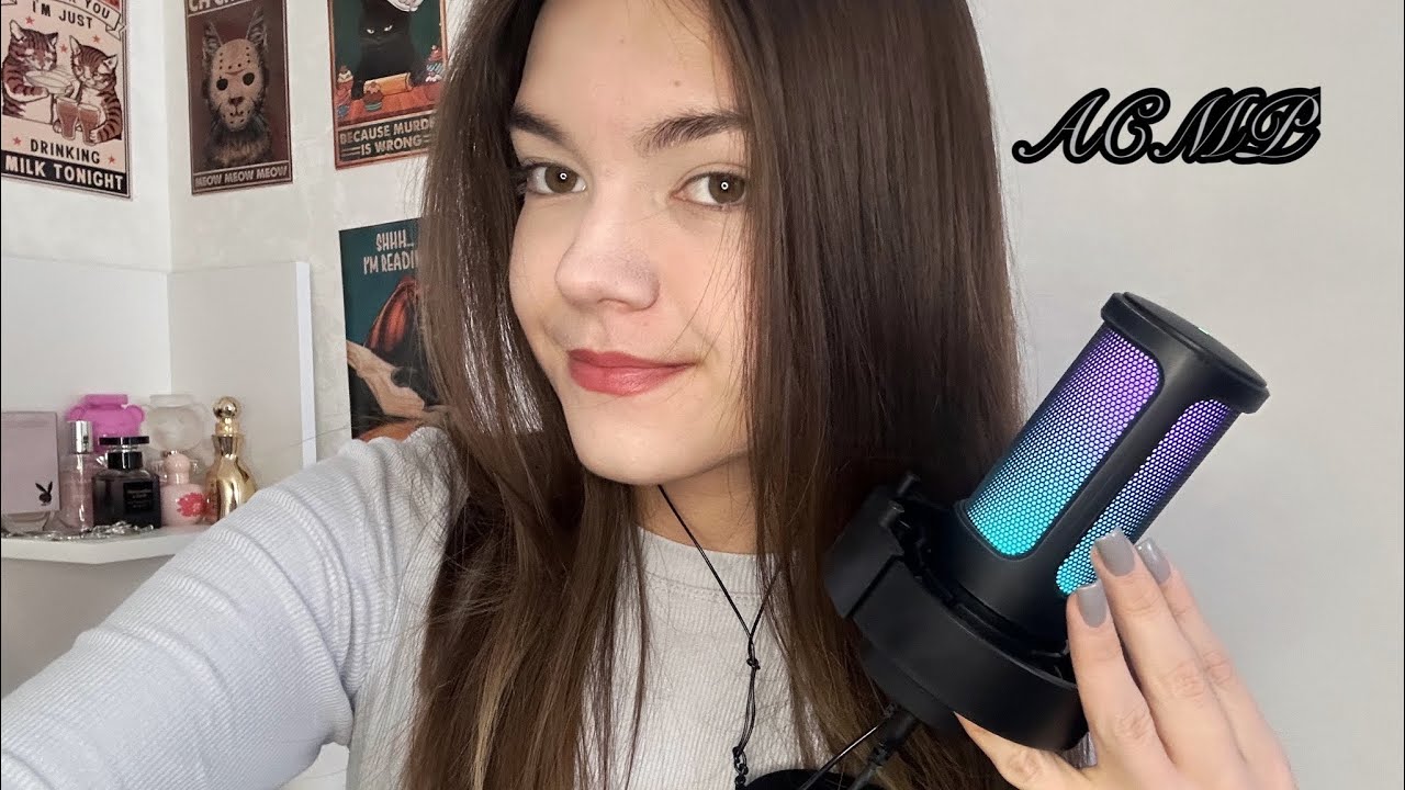 АСМР 🩶 FIFINE AmpliGame A8 / триггеры / звуки рта 🥰