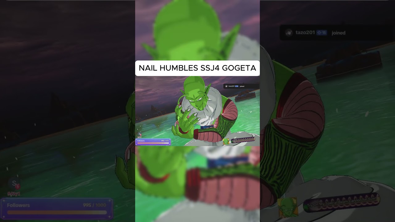 NAIL HUMBLES SSJ4 GOGETA #dragonball #DRAGON BALL: Sparking! ZERO #dbsz