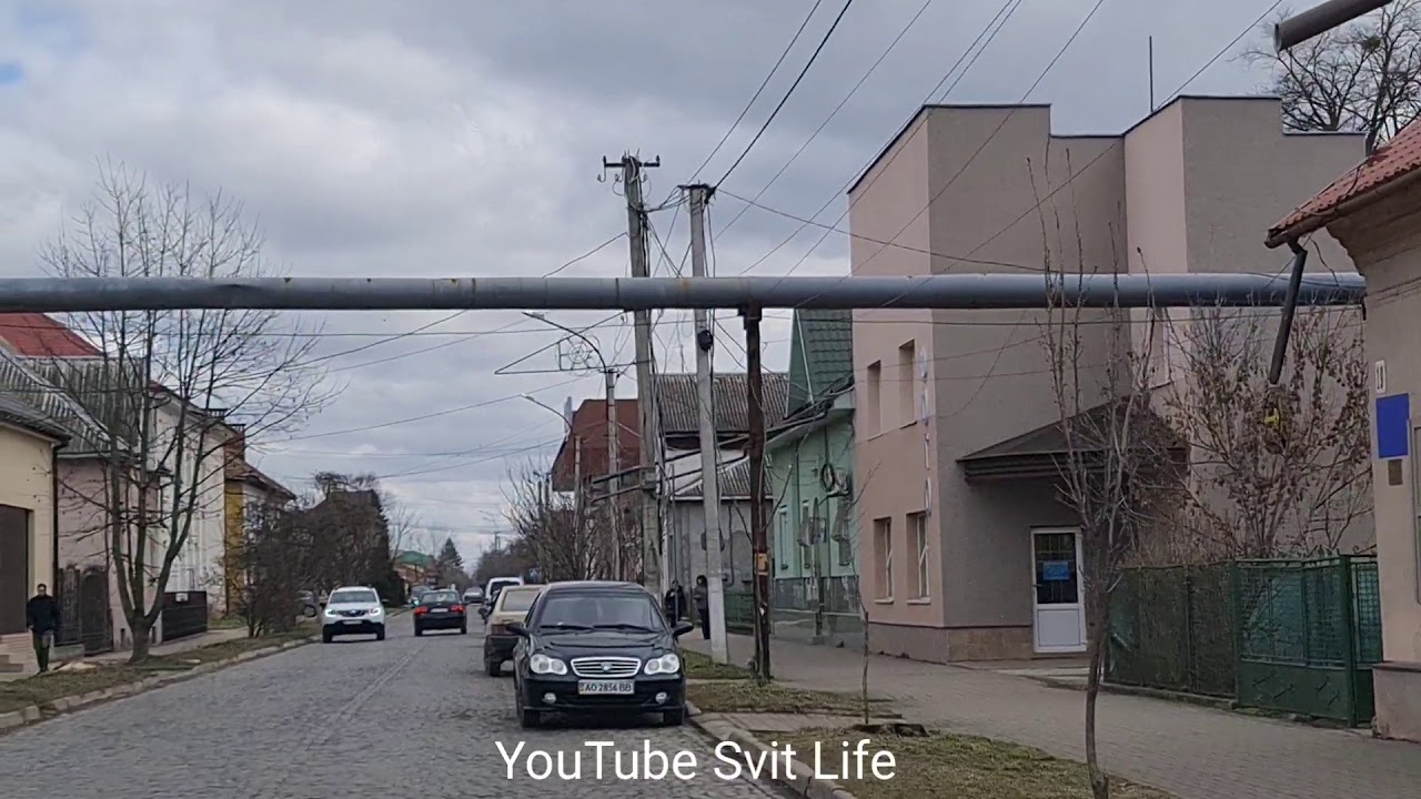 Красивый город Чоп! Экскурсия. Весна 2021 года