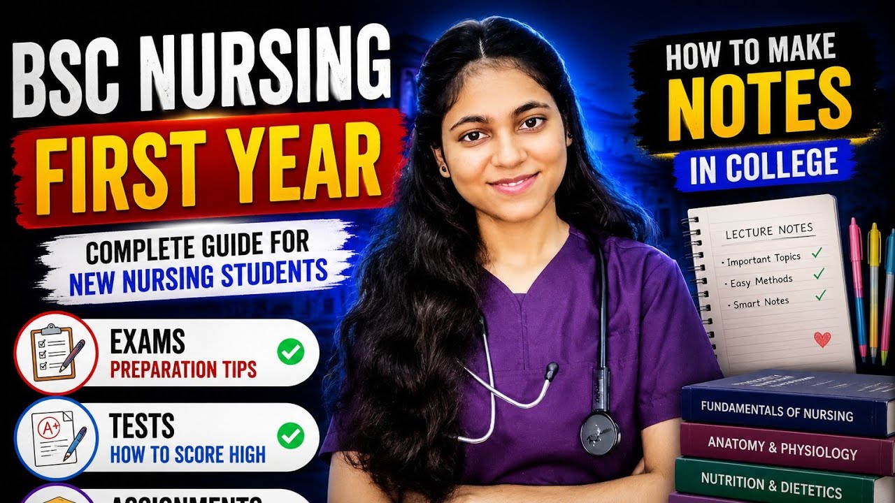How to make Notes in First year |BSc Nursing #upcnet2026 #medical 