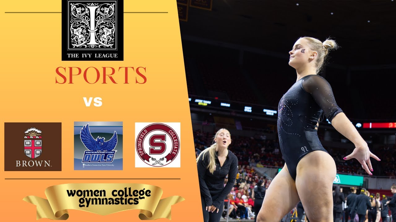 2025 NCAA Gymnastics Showdown: Brown vs. Southern Connecticut & Springfield – Full Meet Replay