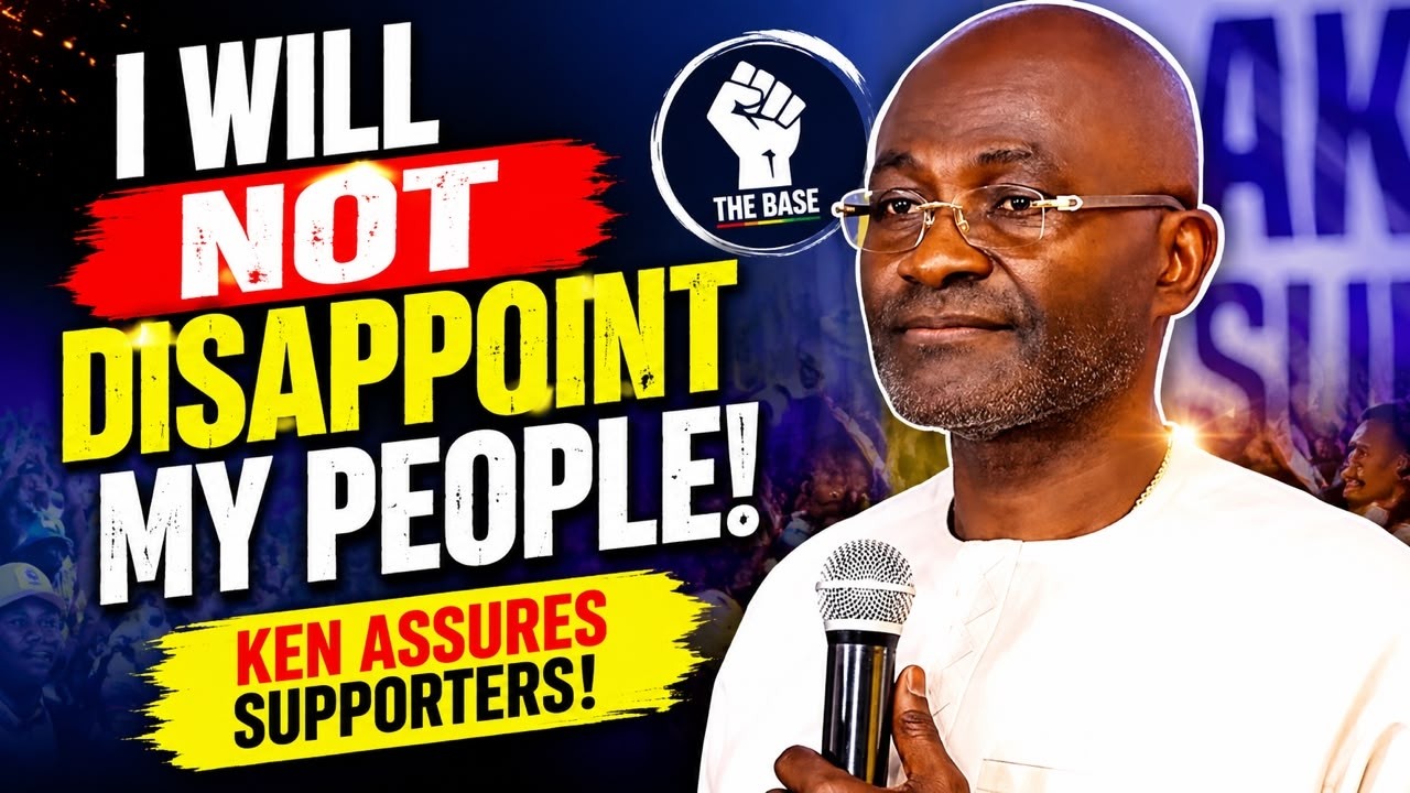 🔥 &ldquo;I Will Not Disappoint My People!&rdquo; &ndash; Kennedy Agyapong Sends Strong Message