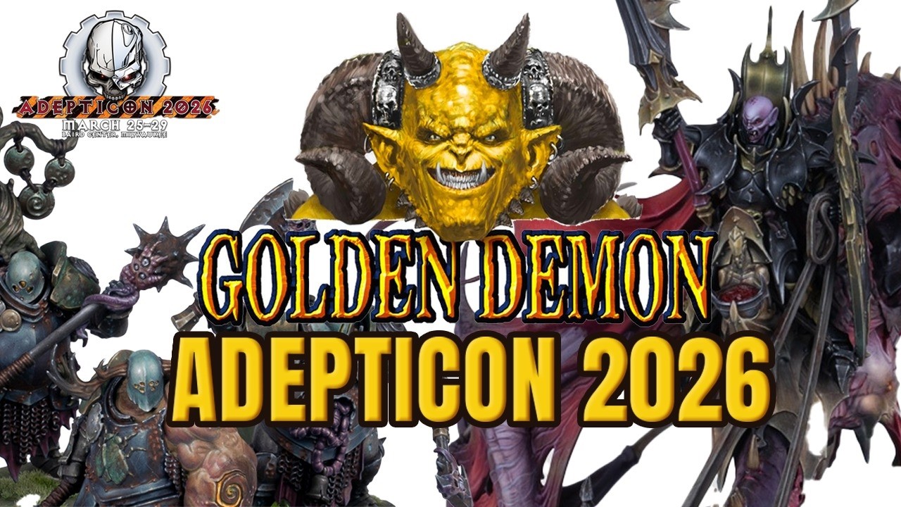 Golden Demon Adepticon 2026 &mdash; Все (почти все?) представленные работы!