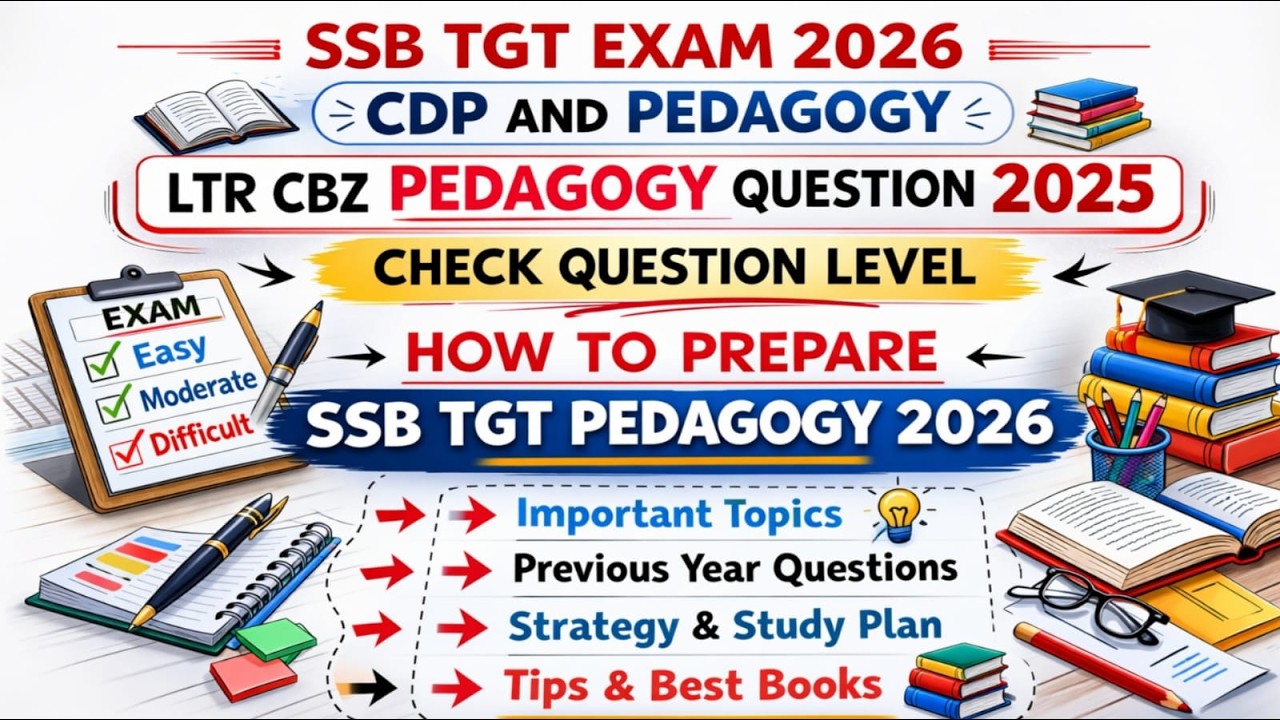 TGT EXAM PEDAGOGY PYQ 2021-2025