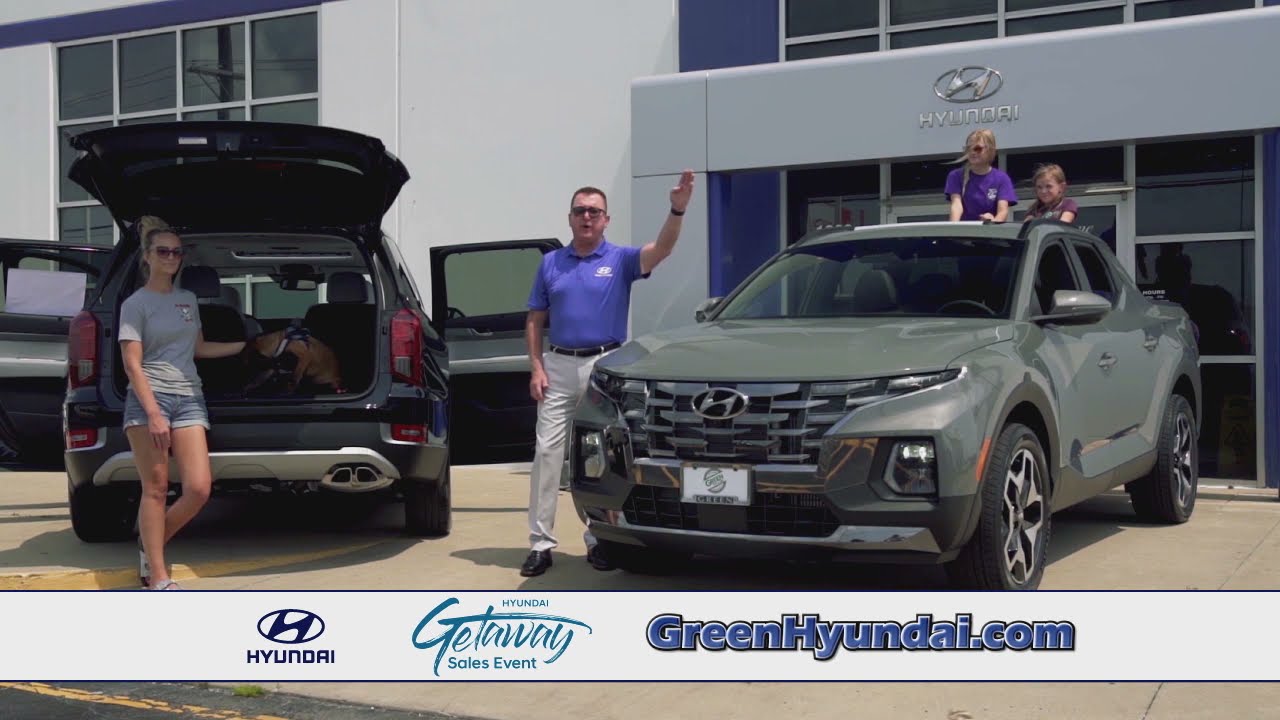 Green Hyundai - Introducing the new Santa Cruz