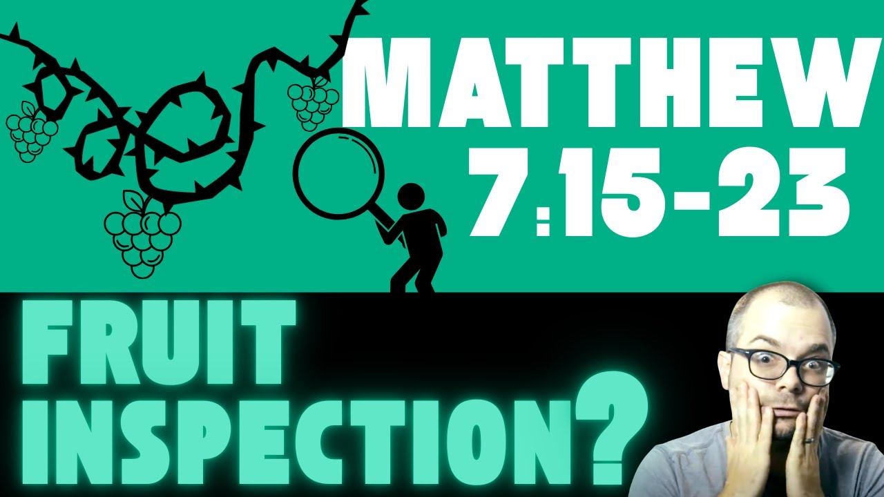 DON'T be FOOLED: Matthew 7:15-23
