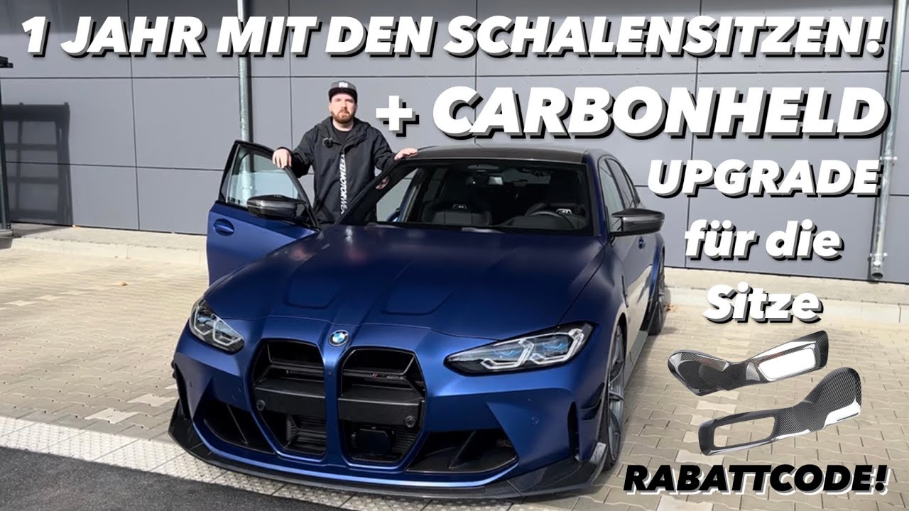 BMW M2 M3 M4 CARBON BUCKETS SCHALENSITZE -Kaufempfehlung? MEHR CARBON VOM CARBONHELD G80 G82 G81 G87