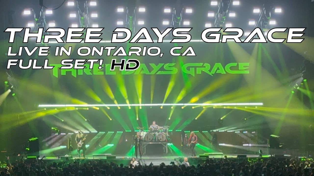 THREE DAYS GRACE - USA CO-HEADLINE - TOYOTA ARENA -  ONTARIO, CA - 10/06/25