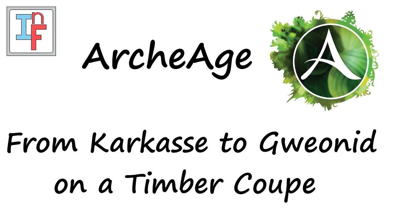 ArcheAge -  From Karkasse to Gweonid by Car