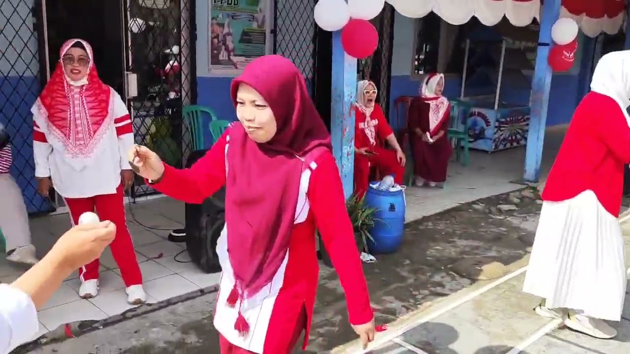 SERU! PERMAINAN MEMINDAHKAN BOLA #permainan #sekolah 