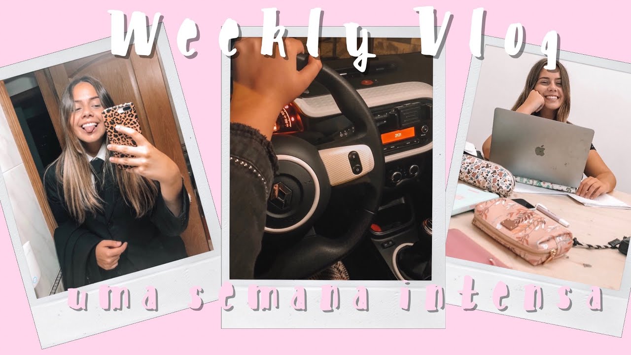 WEEKLY VLOG #1: primeiro carro, faculdade & + || Sara Vicario