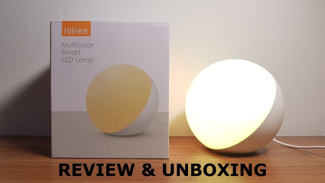 HiFree LT-T21 Smart LED Lamp - Review & Unboxing