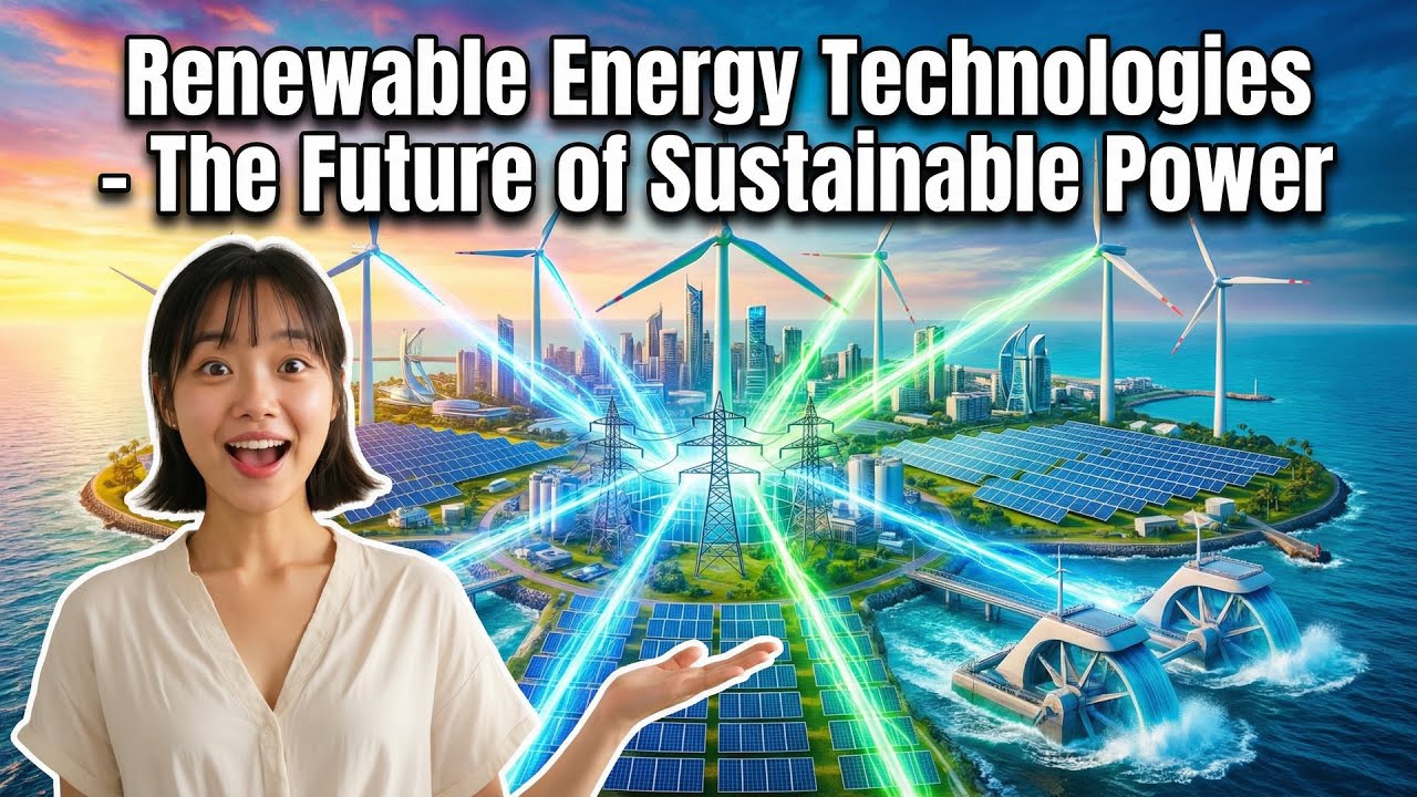 Renewable Energy Technologies - The Future of Sustainable Power (14 Minutes)