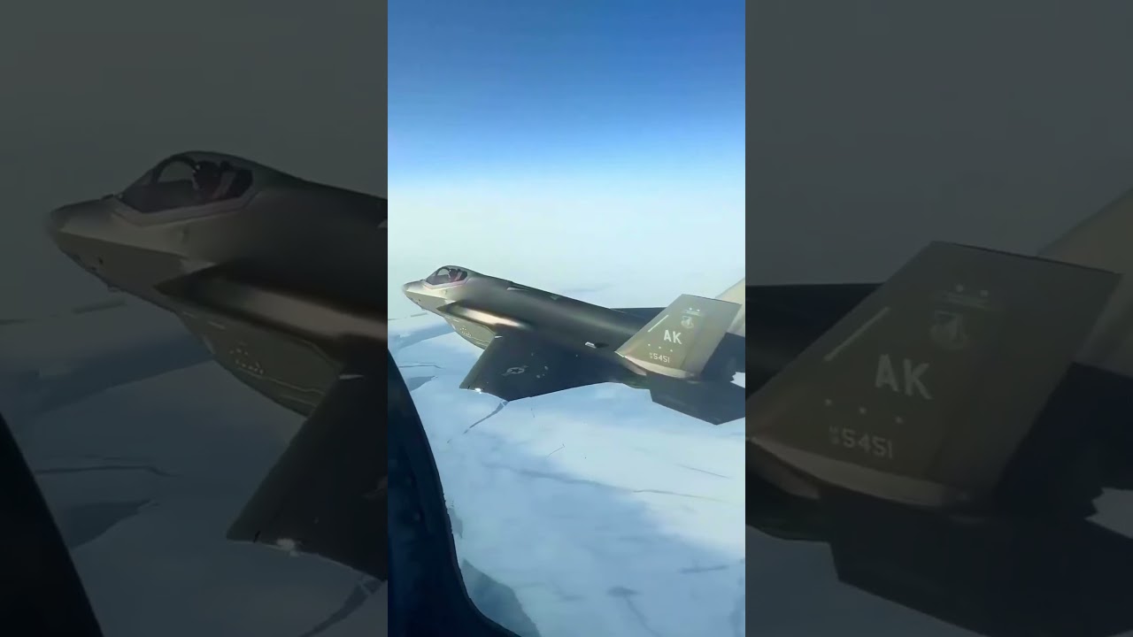POV: You accidentally flew between an F-35 and a Tu-95