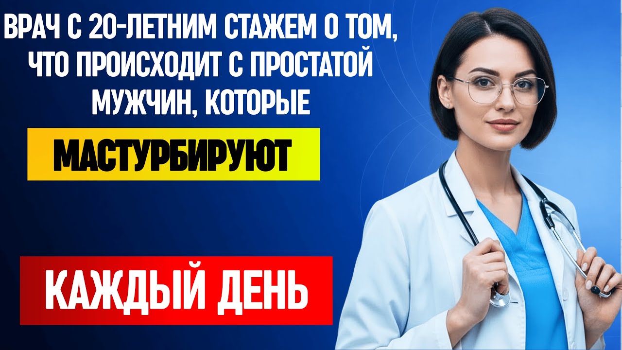 Что происходит с простатой у мужчин, которые мастурбируют ежедневно - объясняет врач
