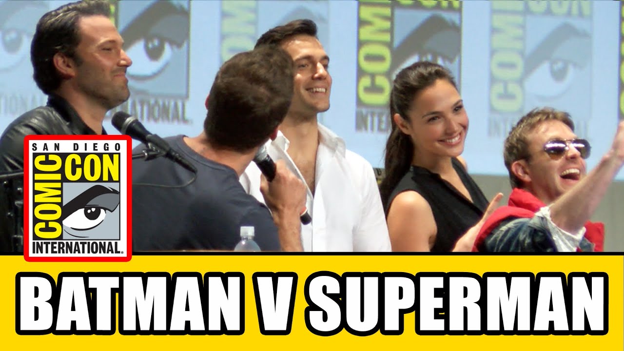 BATMAN V SUPERMAN Comic Con Panel