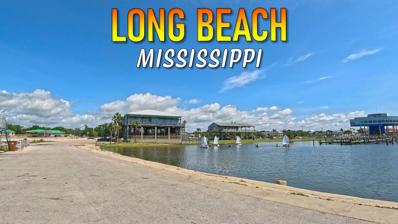Long Beach Mississippi Driving Through