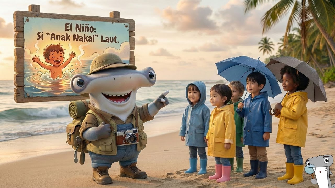 “El Niño Itu Apa Sih? | Learning With Martelo Indonesia | Belajar Cuaca | Martelo | Kids | Learning