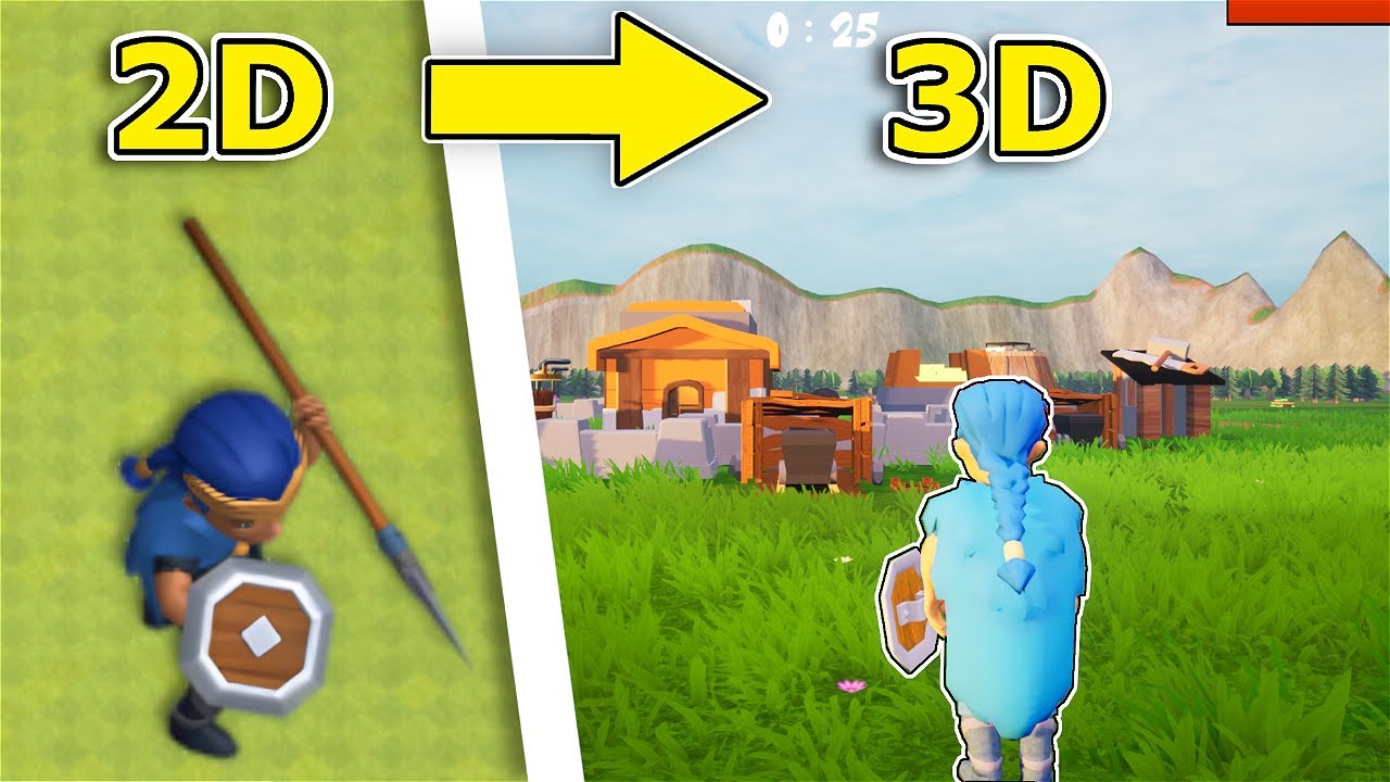 I Made Clash Of Clans but it's 3D! Hindi game development