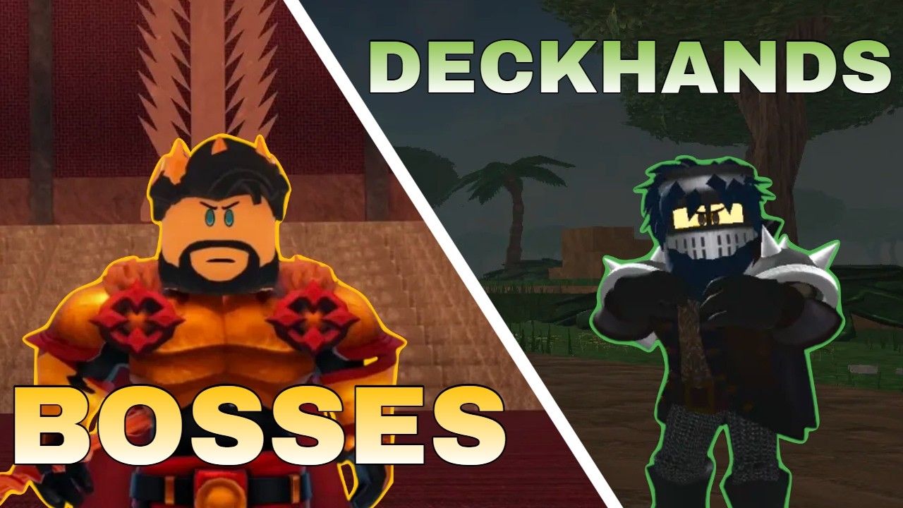 Deckhands VS Bosses Arcane Odyssey Roblox