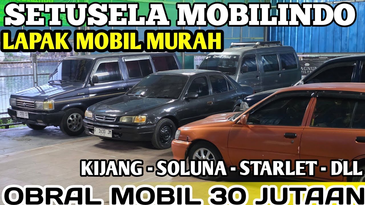 Jual 30 Jutaan Mobil Bekas Murah Bajongan di Setusela Mobilindo