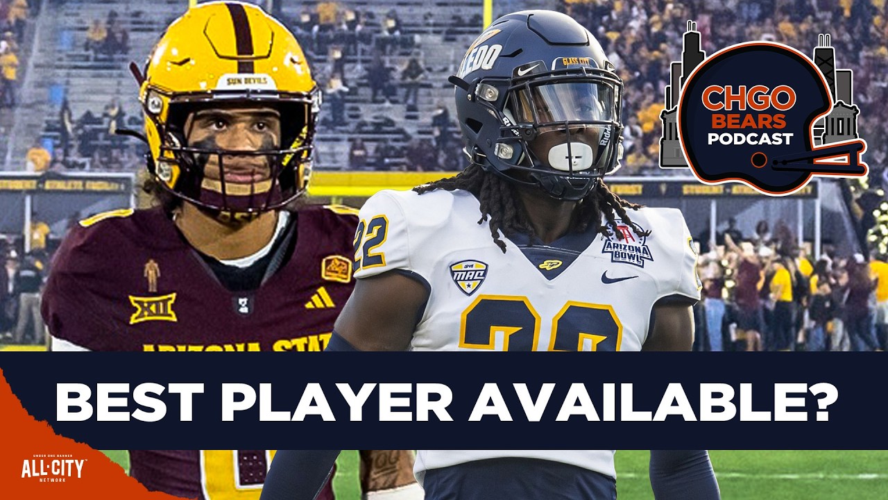 BEST PLAYER AVAILABLE: Should We Believe Bears Will Draft BPA Regardless of Position? | CHGO Bears